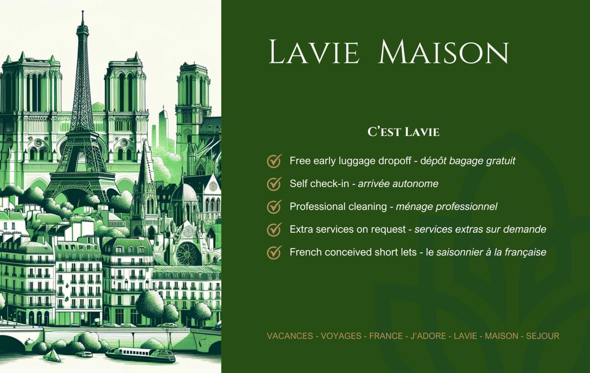 Lavie Maison A C & Sauna Париж Экстерьер фото